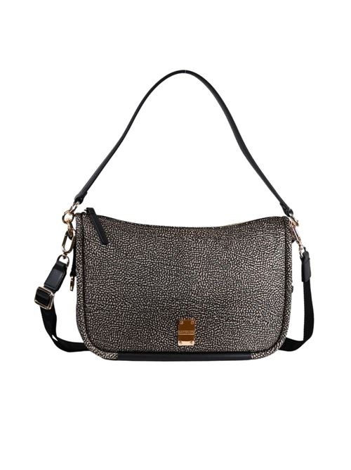 Cahier Hobo-Schultertasche (mittelgroß) BORBONESE | 91010118I15RI X11